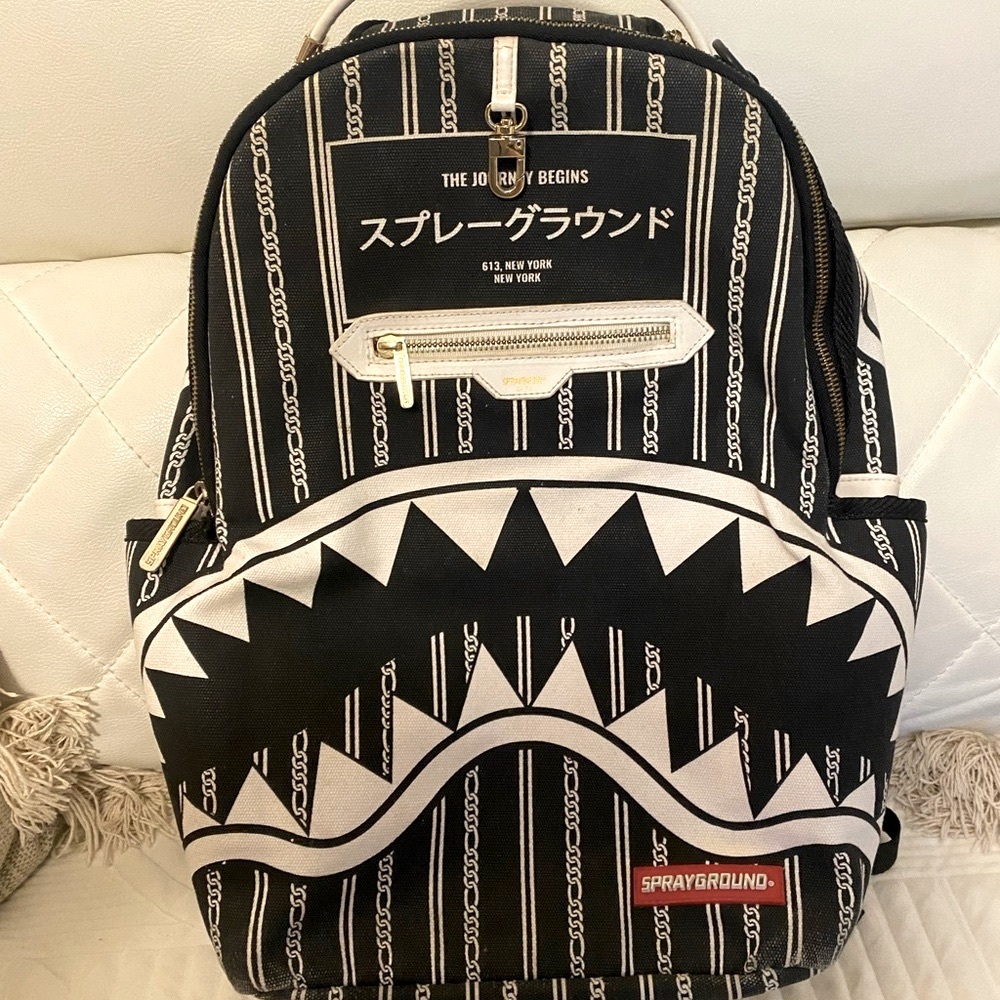 Sprayground Reverse Sharks in Paris Backpack
